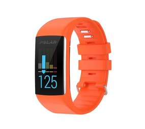 Polar A360 A370 Silicone Strap Orange
