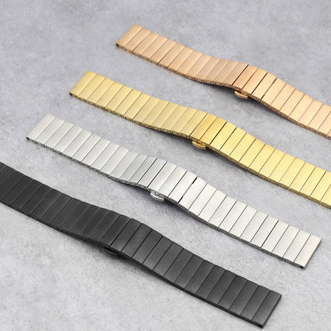 Strap-it Strap-it Oppo Watch Free Metal Strap (Black) Strap-it Strap-it Oppo Watch Free Metal Strap (Black)