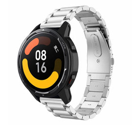 Strap-it Xiaomi Watch S1 Steel Strap (Silver) Strap-it Xiaomi Watch S1 Steel Strap (Silver)