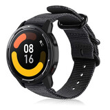 Strap-it Xiaomi Watch S1 Nylon Strap with Buckle (Black) Strap-it Xiaomi Watch S1 Nylon Strap with Buckle (Black)