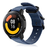 Strap-it Xiaomi Watch S1 Nylon Strap with Buckle (Blue) Strap-it Xiaomi Watch S1 Nylon Strap with Buckle (Blue)