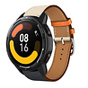 Strap-it Strap-it Xiaomi Watch S1 Leather Strap (White/Dark Blue) Strap-it Strap-it Xiaomi Watch S1 Leather Strap (White/Dark Blue)