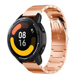 Strap-it Xiaomi Watch S1 Metal Strap (Rose Gold)
