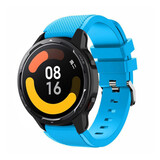 Strap-it Xiaomi Watch S1 Silicone Strap (Light Blue)