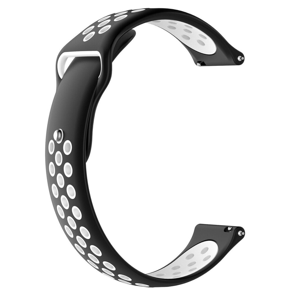 Strap-it Strap-it Xiaomi Watch S1 Sport Strap (Black/White) Strap-it Strap-it Xiaomi Watch S1 Sport Strap (Black/White)