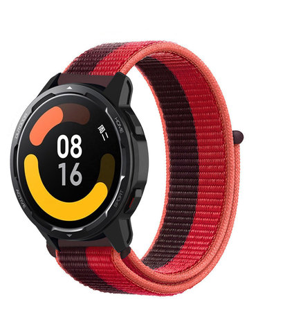Strap-it Strap-it Xiaomi Watch S1 Nylon Strap (Cherry Magenta) Strap-it Strap-it Xiaomi Watch S1 Nylon Strap (Cherry Magenta)