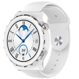Strap-it Huawei Watch GT 3 Pro 43mm Sport Strap (White) Strap-it Huawei Watch GT 3 Pro 43mm Sport Strap (White)