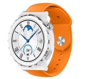 Strap-it Huawei Watch GT 3 Pro 43mm Sport Strap (Orange) Strap-it Huawei Watch GT 3 Pro 43mm Sport Strap (Orange)
