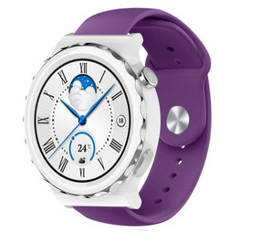 Strap-it Huawei Watch GT 3 Pro 43mm Sport Strap (Purple) Strap-it Huawei Watch GT 3 Pro 43mm Sport Strap (Purple)