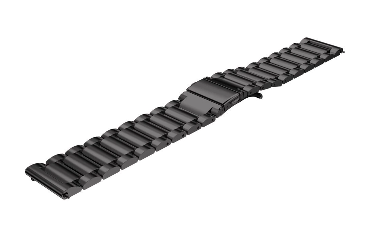 Strap-it Strap-it Huawei Watch GT 3 Pro 43mm Steel Strap (Black) Strap-it Strap-it Huawei Watch GT 3 Pro 43mm Steel Strap (Black)