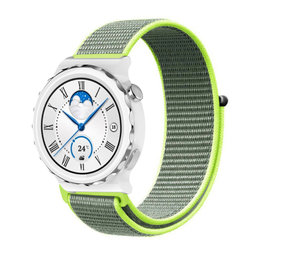 Strap-it Huawei Watch GT 3 Pro 43mm Nylon Strap (Fluorescent) Strap-it Huawei Watch GT 3 Pro 43mm Nylon Strap (Fluorescent)