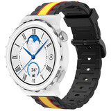Strap-it Huawei Watch GT 3 Pro 43mm Special Edition Strap (Black/Yellow) Strap-it Huawei Watch GT 3 Pro 43mm Special Edition Strap (Black/Yellow)