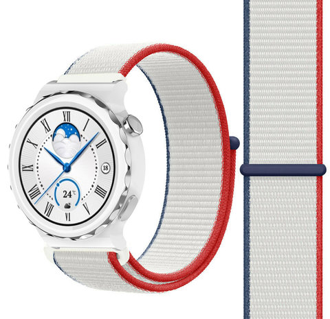 Strap-it Strap-it Huawei Watch GT 3 Pro 43mm Nylon Strap (United Kingdom) Strap-it Strap-it Huawei Watch GT 3 Pro 43mm Nylon Strap (United Kingdom)