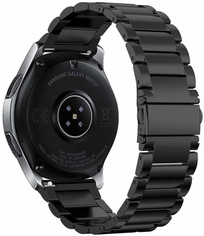 Strap-it Strap-it Huawei Watch GT 3 Pro 46mm Steel Strap (Black) Strap-it Strap-it Huawei Watch GT 3 Pro 46mm Steel Strap (Black)