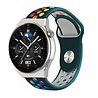 Strap-it Strap-it Huawei Watch GT 3 Pro 46mm Sport Strap (Pine Green/Colourful) Strap-it Strap-it Huawei Watch GT 3 Pro 46mm Sport Strap (Pine Green/Colourful)