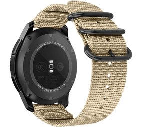Strap-it Huawei Watch GT 3 Pro 46mm Nylon Buckle Strap (Khaki) Strap-it Huawei Watch GT 3 Pro 46mm Nylon Buckle Strap (Khaki)