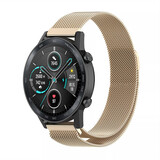 Strap-it Honor Magic Watch 2 Milanese Strap (Champagne)