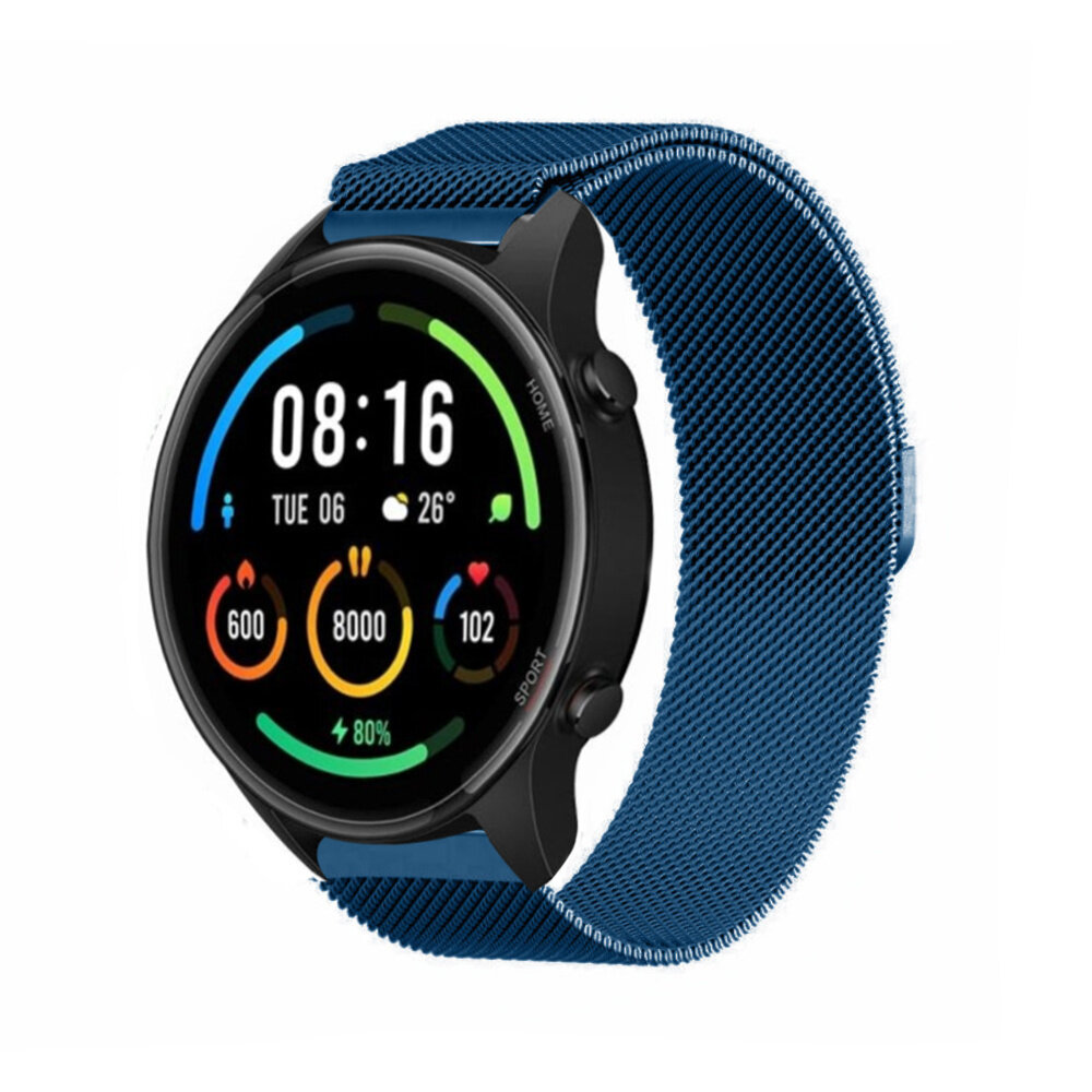 Strap-it Strap-it Xiaomi Mi Watch Milanese Strap (Blue) Strap-it Strap-it Xiaomi Mi Watch Milanese Strap (Blue)