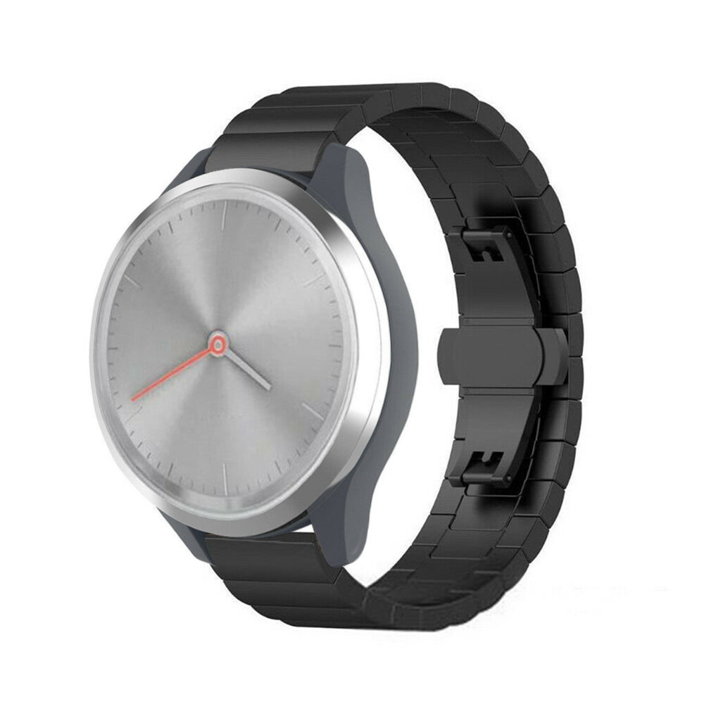 Garmin Vivomove 3s Metal Strap (Black)