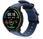 Strap-it Strap-it Xiaomi Mi Watch Nylon Strap with Buckle (Blue)