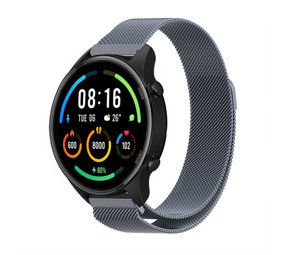 Strap-it Xiaomi Mi Watch Milanese Strap (Space Grey) Strap-it Xiaomi Mi Watch Milanese Strap (Space Grey)