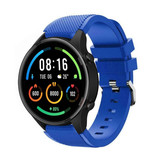 Strap-it Xiaomi Mi Watch Silicone Strap with Buckle (Blue)