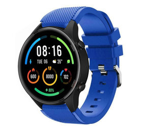 Strap-it Xiaomi Mi Watch Silicone Strap with Buckle (Blue)