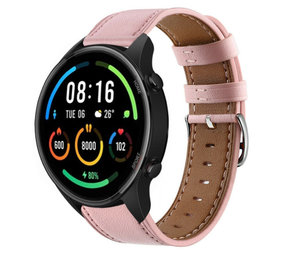 Strap-it Xiaomi Mi Watch Leather Strap (Pink) Strap-it Xiaomi Mi Watch Leather Strap (Pink)
