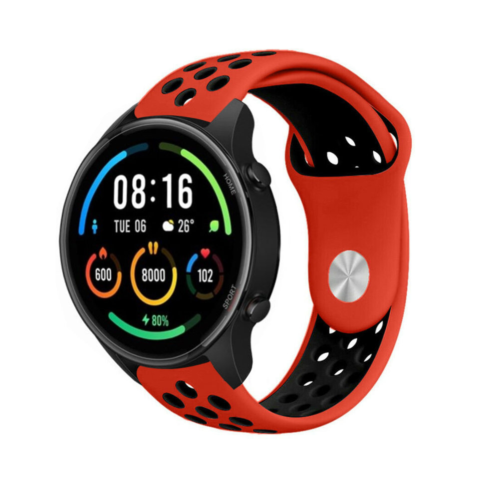 Strap-it Strap-it Xiaomi Mi Watch Sport Strap (Red/Black) Strap-it Strap-it Xiaomi Mi Watch Sport Strap (Red/Black)