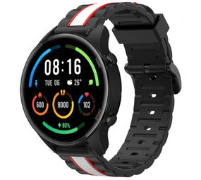 Strap-it Xiaomi Mi Watch Special Edition Strap (Black/White) Strap-it Xiaomi Mi Watch Special Edition Strap (Black/White)