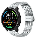 Strap-it Xiaomi Mi Watch Fine Steel Strap (Silver) Strap-it Xiaomi Mi Watch Fine Steel Strap (Silver)