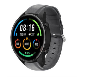 Strap-it Xiaomi Mi Watch Leather Strap (Dark Grey) Strap-it Xiaomi Mi Watch Leather Strap (Dark Grey)