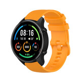 Strap-it Xiaomi Mi Watch Premium Silicone Strap (Orange)
