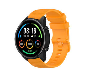 Strap-it Xiaomi Mi Watch Premium Silicone Strap (Orange)