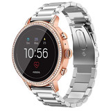 Strap-it Fossil Gen 5e 42mm Steel Strap (Silver) Strap-it Fossil Gen 5e 42mm Steel Strap (Silver)