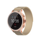 Strap-it Fossil Gen 5e 42mm Milanese Strap (Champagne Gold) Strap-it Fossil Gen 5e 42mm Milanese Strap (Champagne Gold)