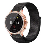 Strap-it Fossil Gen 5e 42mm Nylon Strap (Black) Strap-it Fossil Gen 5e 42mm Nylon Strap (Black)