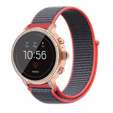 Strap-it Fossil Gen 5e 42mm Nylon Strap (Light Powder) Strap-it Fossil Gen 5e 42mm Nylon Strap (Light Powder)