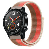 Strap-it Huawei Watch GT 2 Nylon Strap (Pomelo)