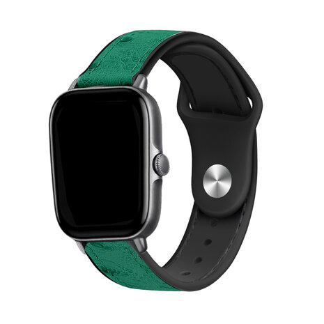 Strap-it Strap-it Amazfit Bip Hybrid Leather Strap (Green) Strap-it Strap-it Amazfit Bip Hybrid Leather Strap (Green)