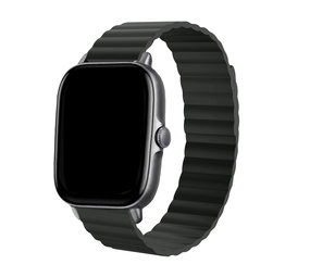 Strap-it Xiaomi Amazfit GTS Magnetic Silicone Strap (Black)