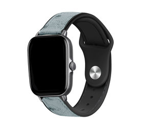 Strap-it Amazfit GTS 3 Hybrid Leather Strap (Grey) Strap-it Amazfit GTS 3 Hybrid Leather Strap (Grey)