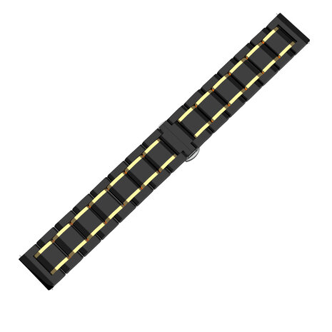 Strap-it Strap-it Polar Unite Ceramic/Steel Strap (Black/Gold) Strap-it Strap-it Polar Unite Ceramic/Steel Strap (Black/Gold)