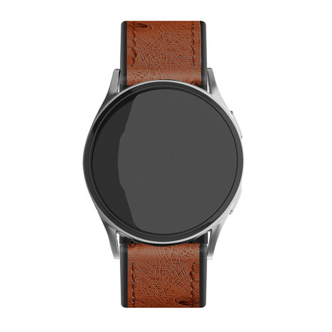 Strap-it Strap-it Samsung Galaxy Watch 3 45mm Hybrid Leather Strap (Brown) Strap-it Strap-it Samsung Galaxy Watch 3 45mm Hybrid Leather Strap (Brown)
