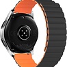 Strap-it Strap-it Samsung Galaxy Watch 3 45mm Magnetic Silicone Strap (Black/Orange) Strap-it Strap-it Samsung Galaxy Watch 3 45mm Magnetic Silicone Strap (Black/Orange)
