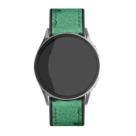 Strap-it Strap-it Huawei Watch GT 3 46mm Hybrid Leather Strap (Green) Strap-it Strap-it Huawei Watch GT 3 46mm Hybrid Leather Strap (Green)