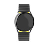 Strap-it Strap-it Huawei Watch 3 (Pro) Magnetic Silicone Strap (Black/Yellow) Strap-it Strap-it Huawei Watch 3 (Pro) Magnetic Silicone Strap (Black/Yellow)