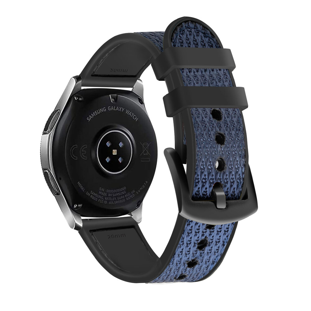 Strap-it Strap-it Xiaomi Amazfit GTR 2 Hybrid Nylon Strap (Blue) Strap-it Strap-it Xiaomi Amazfit GTR 2 Hybrid Nylon Strap (Blue)