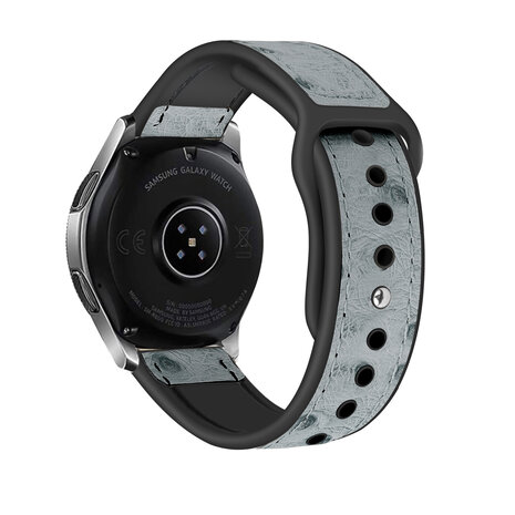 Strap-it Strap-it Amazfit GTR 3 (Pro) Hybrid Leather Strap (Grey) Strap-it Strap-it Amazfit GTR 3 (Pro) Hybrid Leather Strap (Grey)