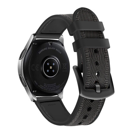 Strap-it Strap-it Xiaomi Watch S1 Hybrid Nylon Strap (Black) Strap-it Strap-it Xiaomi Watch S1 Hybrid Nylon Strap (Black)